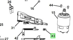 Ryobi Nosepiece 5131045343