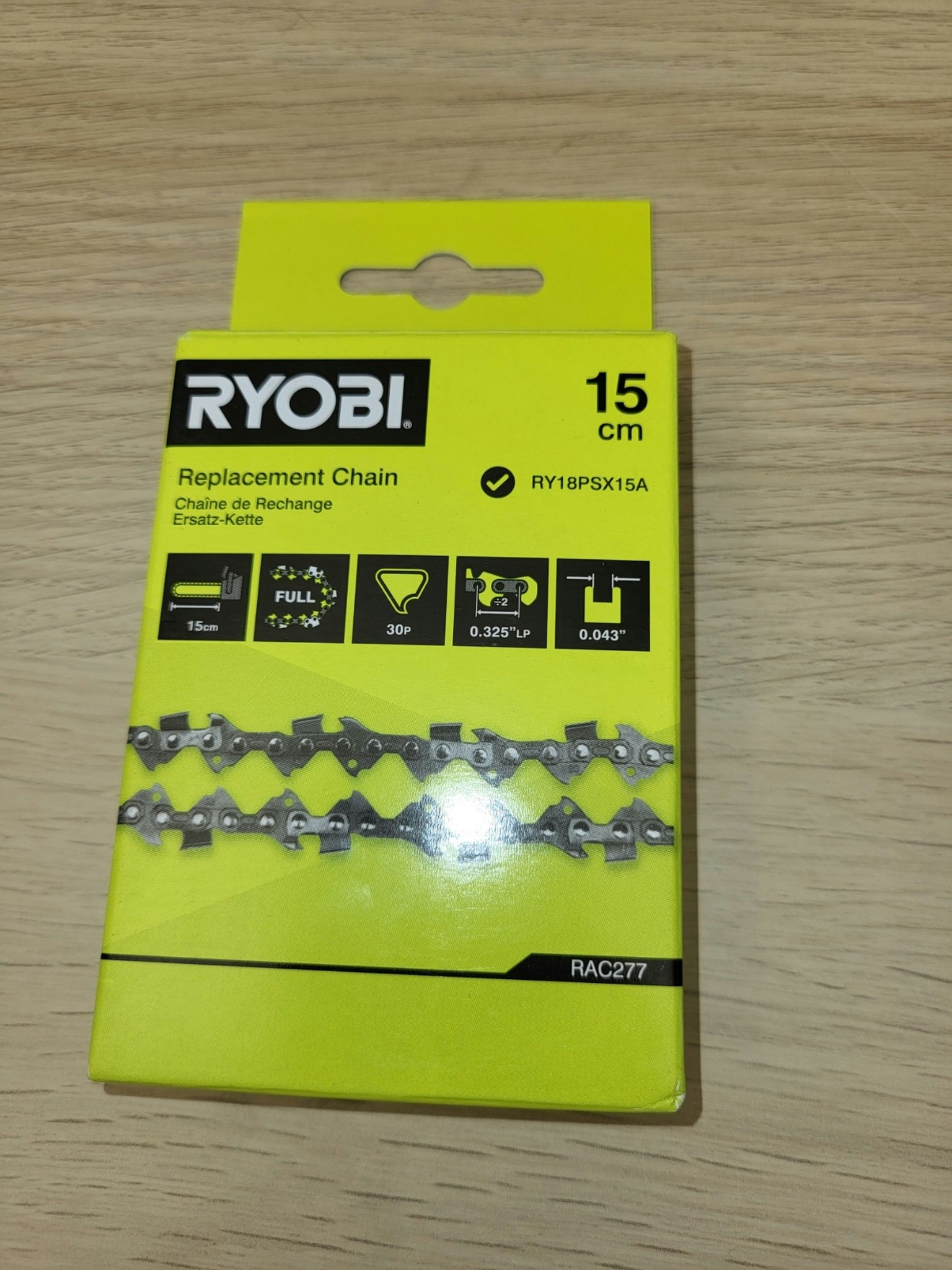 Ryobi RAC277 15cm Chain XXX