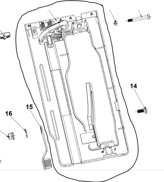 Ryobi BASE PLATE 5131044909