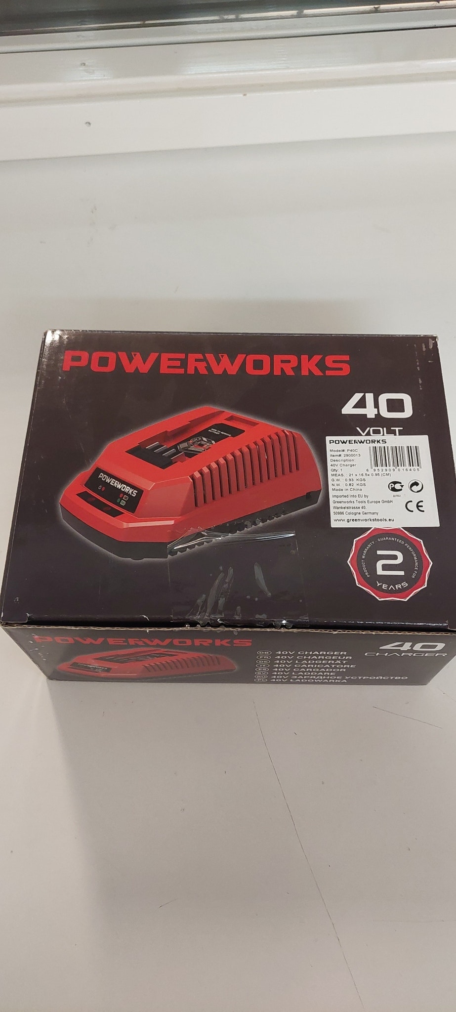Powerworks Laddare 40 V 2900013