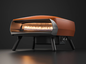Etna Fermo pizza oven orange