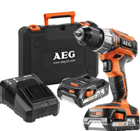 Skruvdragare/borr AEG BS18C2 LI-202C; 18 V; 2x2,0 Ah batt. BS18C2LI-202C DRILL DRIVER IN2
