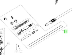 Ryobi POLE HOUSING ASSY 5131033442