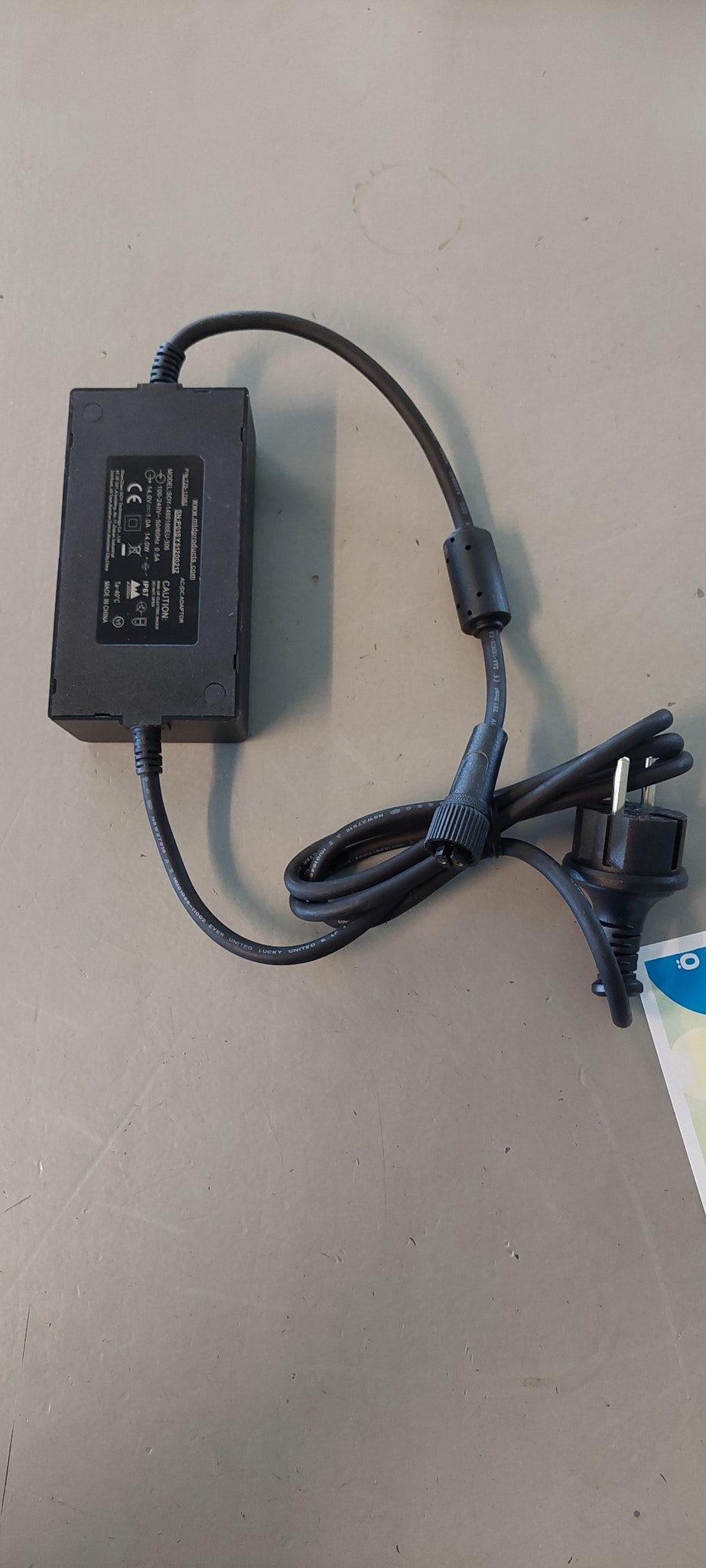 Robomow Power Sply 14 VDC 1A EU 725-17062