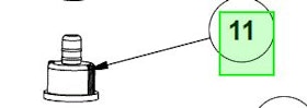 Ryobi Hose Coupling 5131042612