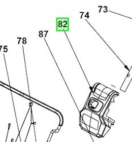 Ryobi Housing Cover 5131042986