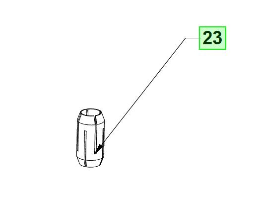 Ryobi Collet 6mm 5131040765
