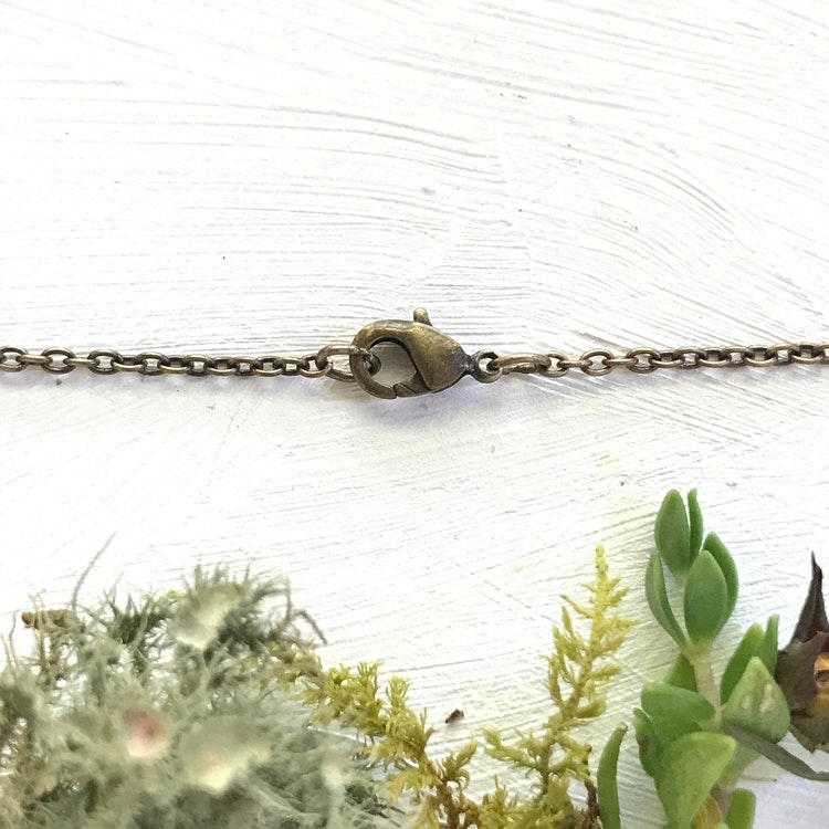 Halsband – Bee Garden, bronsfärg