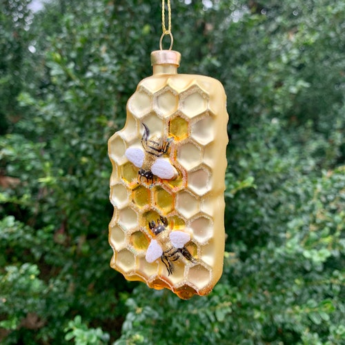 Julgransprydnad – Vaxkaka med bin
