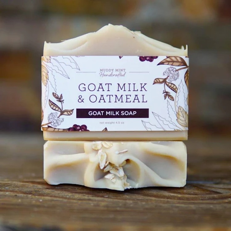Tvål – Goat Milk & Oatmeal / Getmjölk & Havregryn