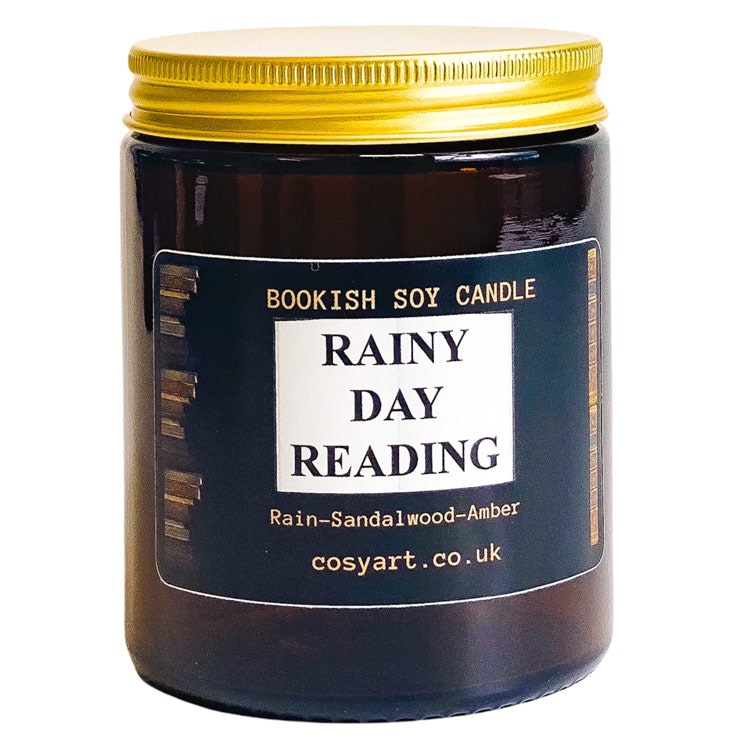 Doftljus, glasburk 180 ml – Rainy Day Reading