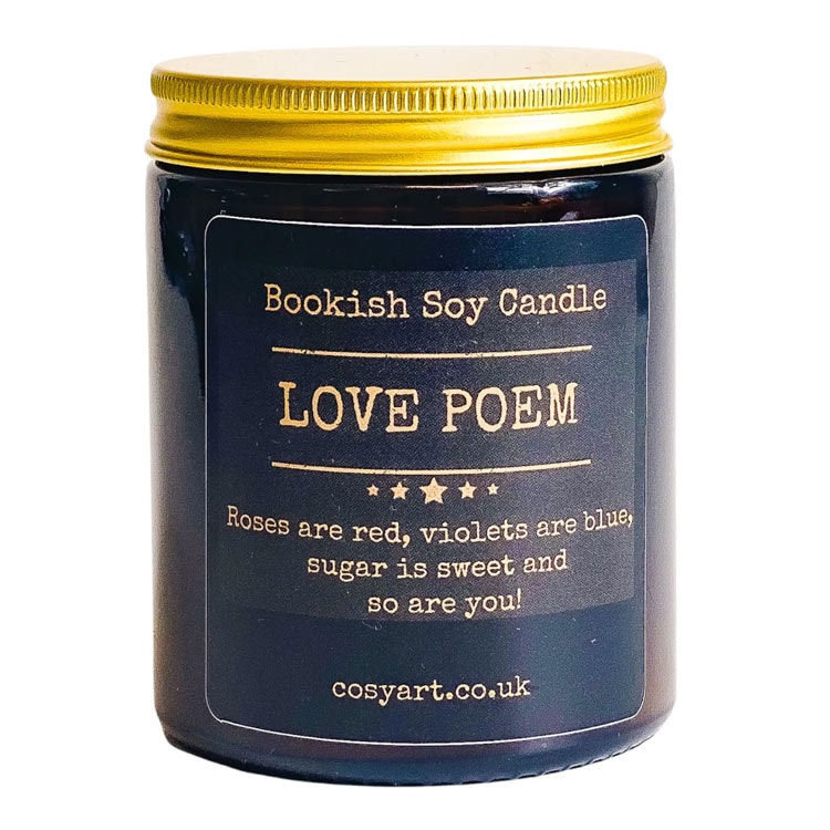 Doftljus, glasburk 180 ml – Love Poem