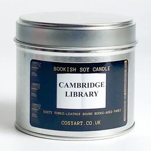 Doftljus, plåtburk 250 ml – Cambridge Library