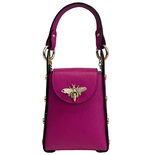 Handväska – The Bee Bag, fuchsia