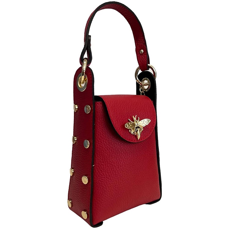 Handväska – The Bee Bag, röd