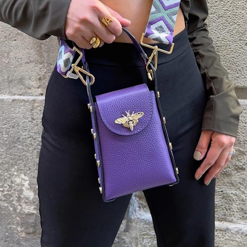 Handväska – The Bee Bag, lila