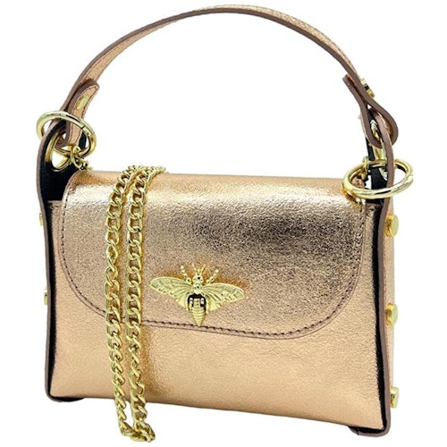 Handväska – L´abeille Bag, rosé metallic