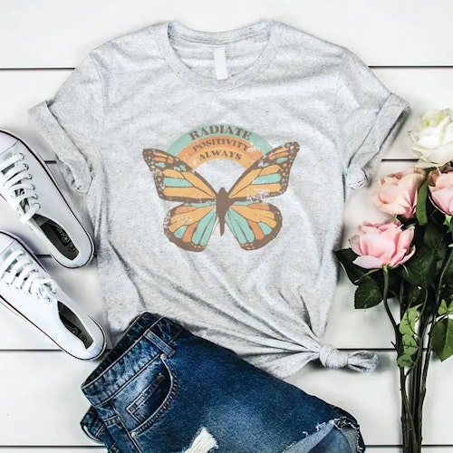 T-shirt – Radiate Positivity Butterfly