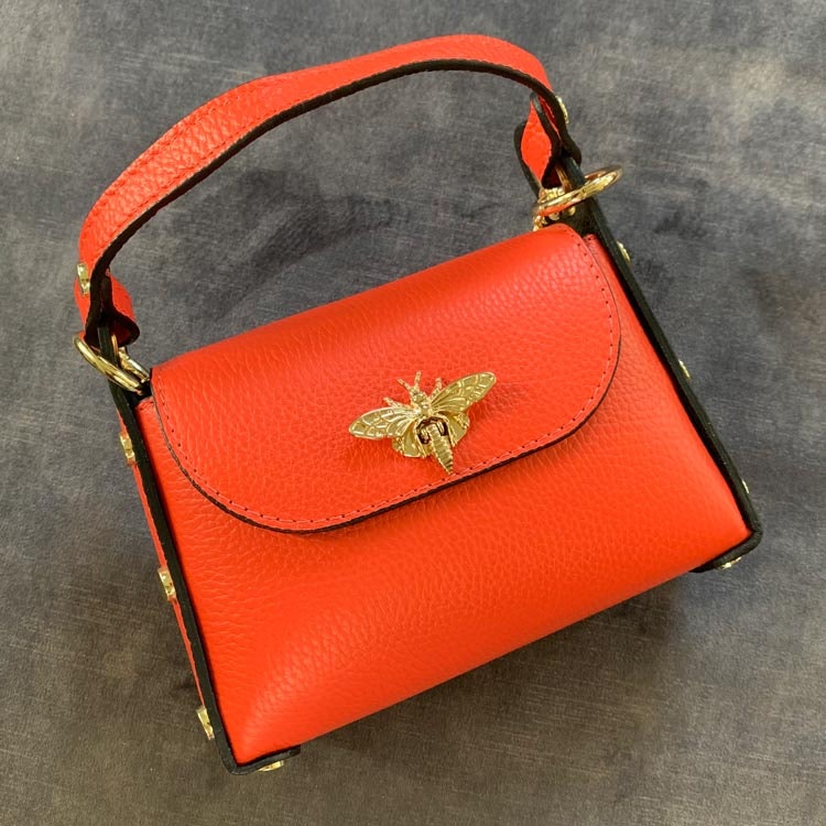 Handväska – L´abeille Bag, mörkorange