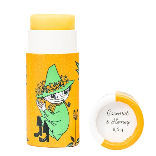 Ekologiskt Läppcerat av bivax med smak av kokos & honung – Moomin by G&L