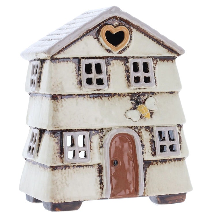 Ljushållare – Village Pottery, Beehive house crème
