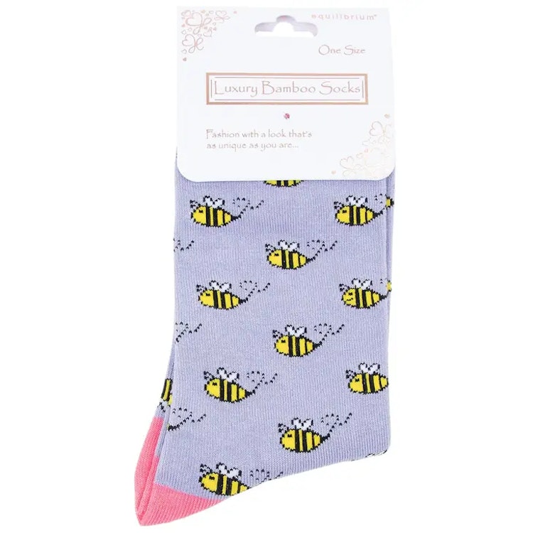 Strumpor, bambu – Busy Bee i presentask