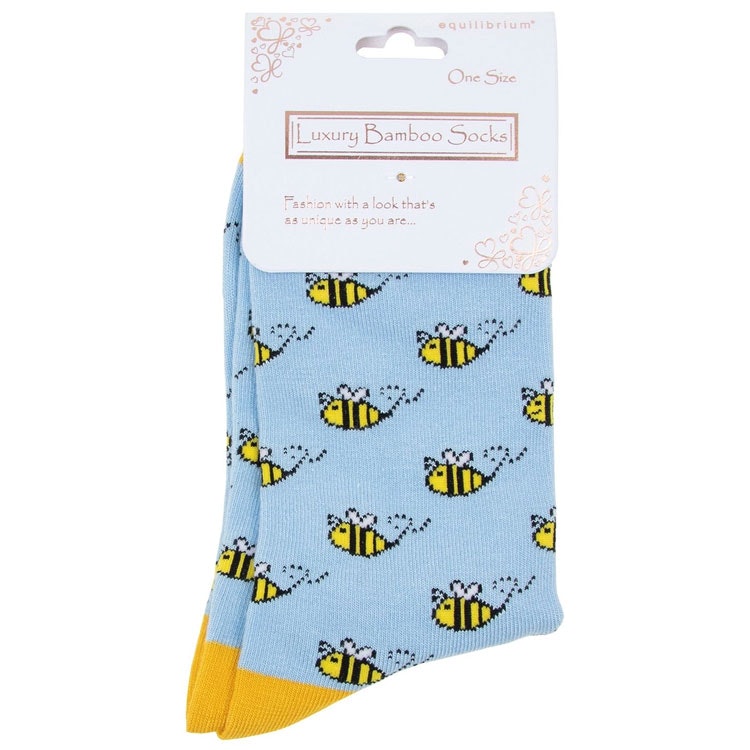 Strumpor, bambu – Busy Bee i presentask