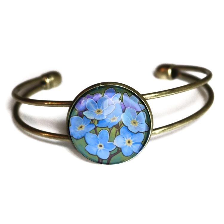Manschettarmband – Förgätmigej