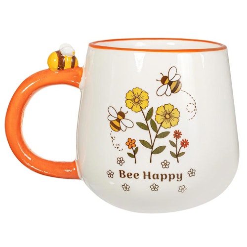 Mugg – Retro "Bee Happy"