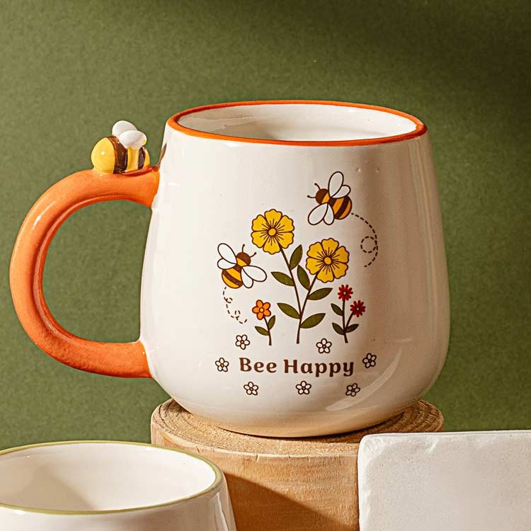 Mugg – Retro "Bee Happy"