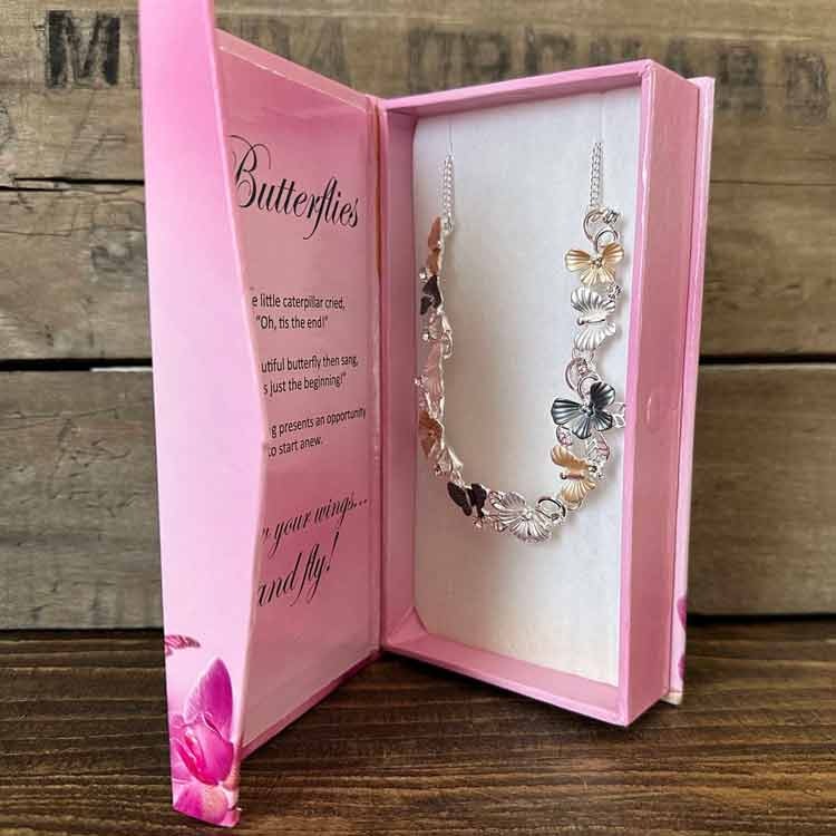 Halsband – Butterfly Sparkle