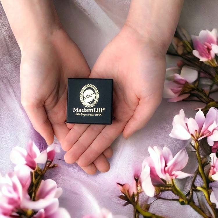 Halsband – Blommig shabby med rosa toner