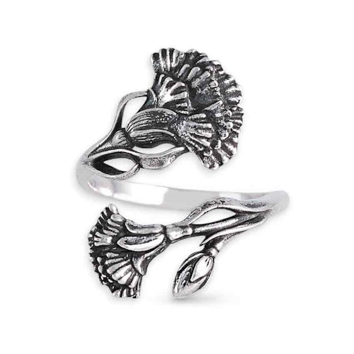Ring – Nejlika, silver