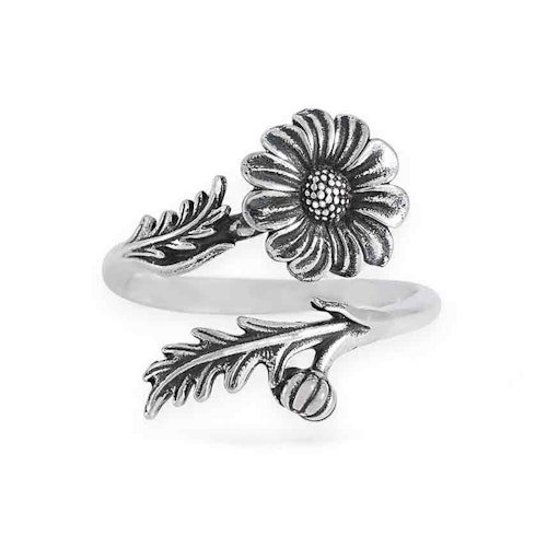 Ring – Tusensköna, silver