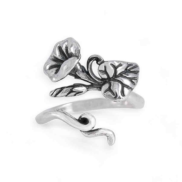 Ring – Blomman för dagen, silver