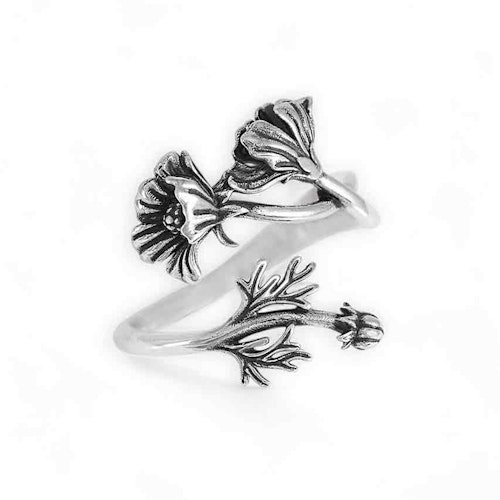 Ring – Rosenskära, silver