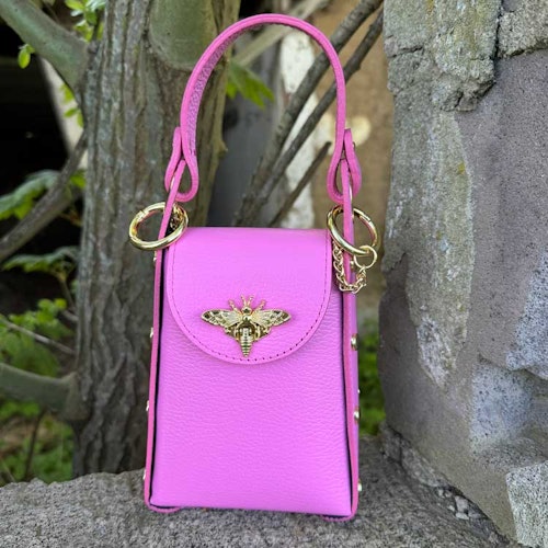 Handväska – The Bee Bag, godisrosa