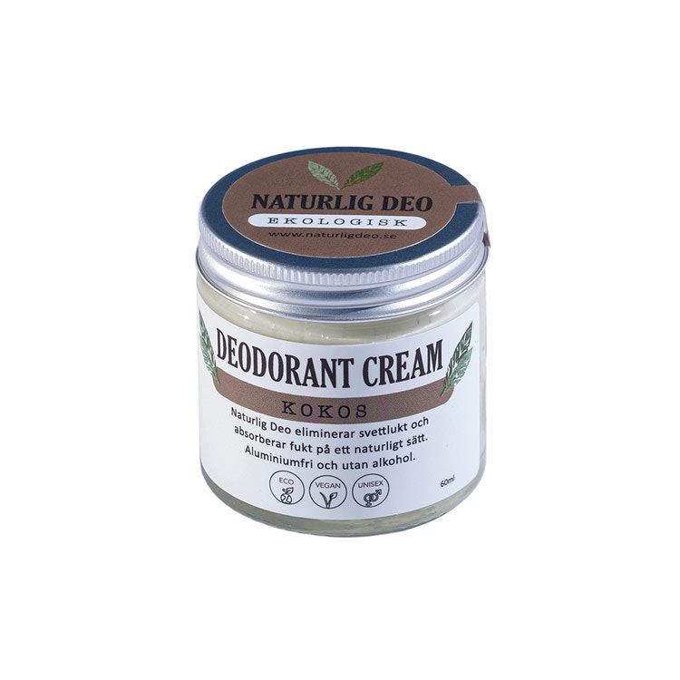Naturlig Deo – Ekologisk deodorant cream Kokos