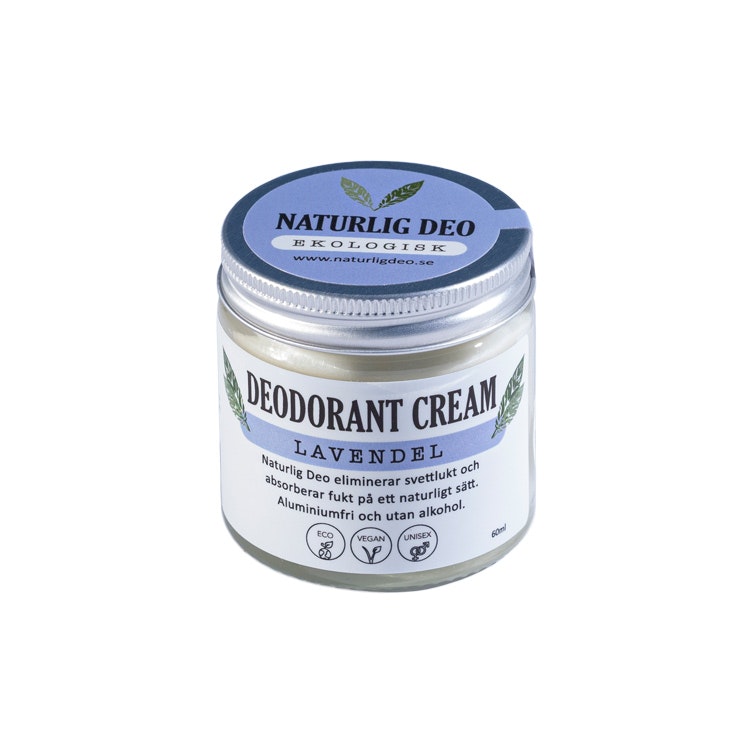 Naturlig Deo – Ekologisk deodorant cream Lavendel
