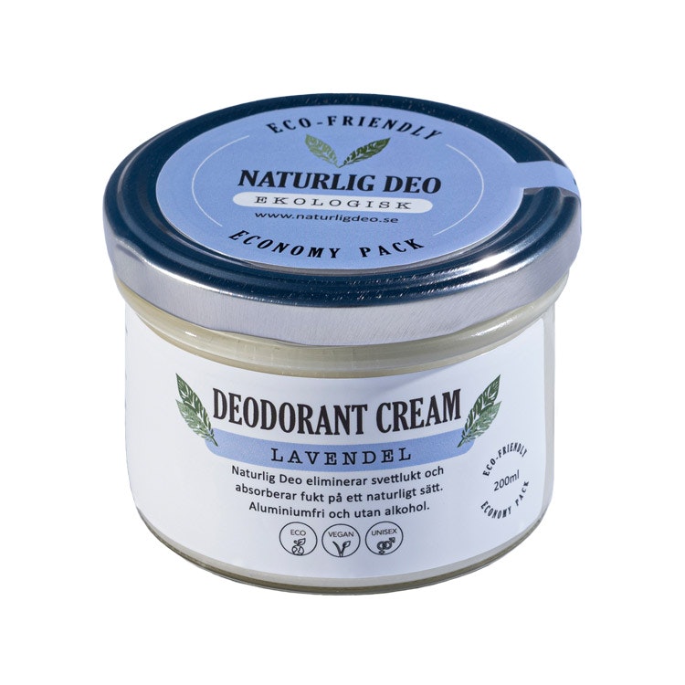 Naturlig Deo – Ekologisk deodorant cream Lavendel