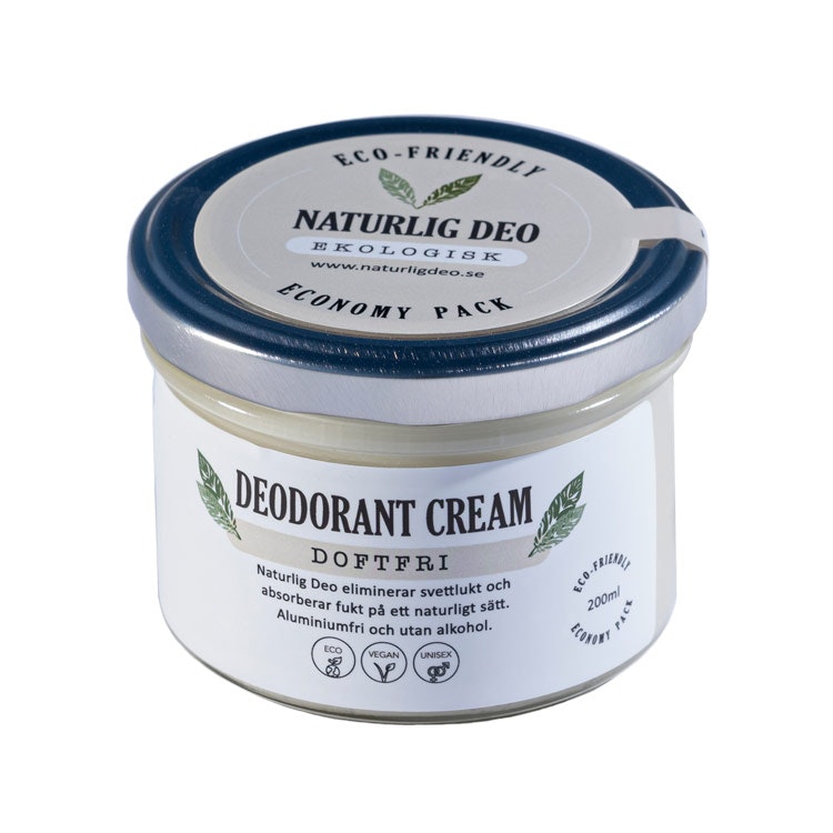 Naturlig Deo – Ekologisk deodorant cream Doftfri