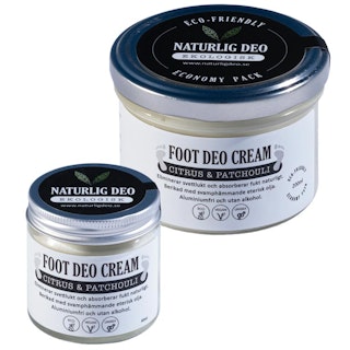 Naturlig Deo – Ekologisk FOOT DEO Cream Citrus & Patchouli