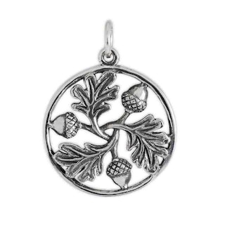 Hänge – Mandala ekollon & blad