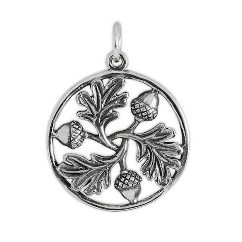 Hänge – Mandala ekollon & blad