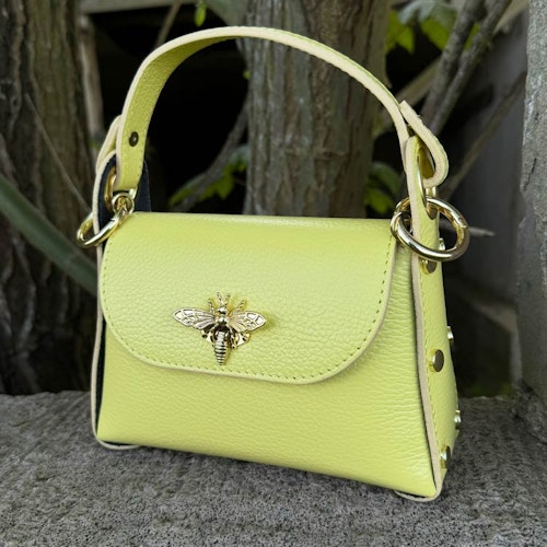 Handväska – L´abeille Bag, ljusgul