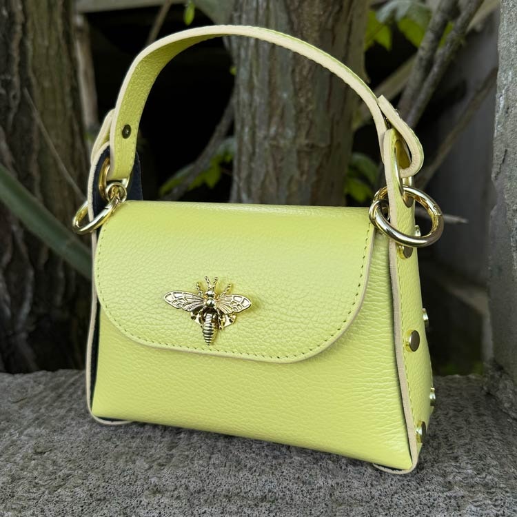 Handväska – L´abeille Bag, ljusgul