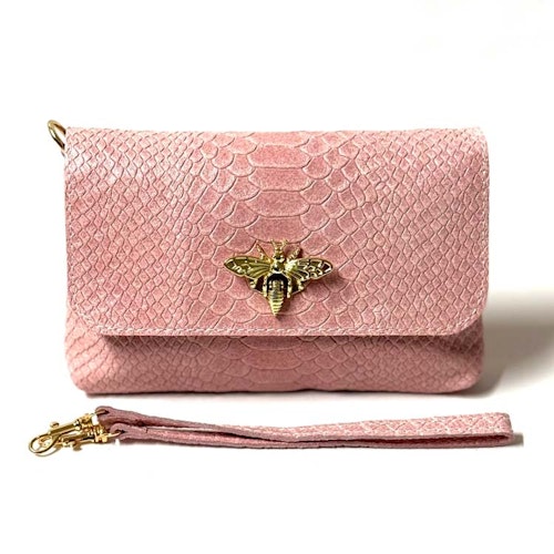 Handväska – Biene bag, ljusrosa