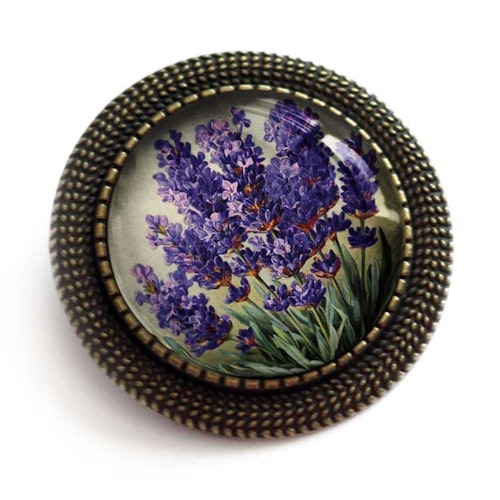 Brosch – Lavendel