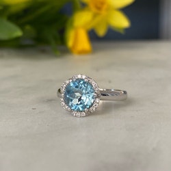 FLORAL BY Sofia Falk RING - Topas