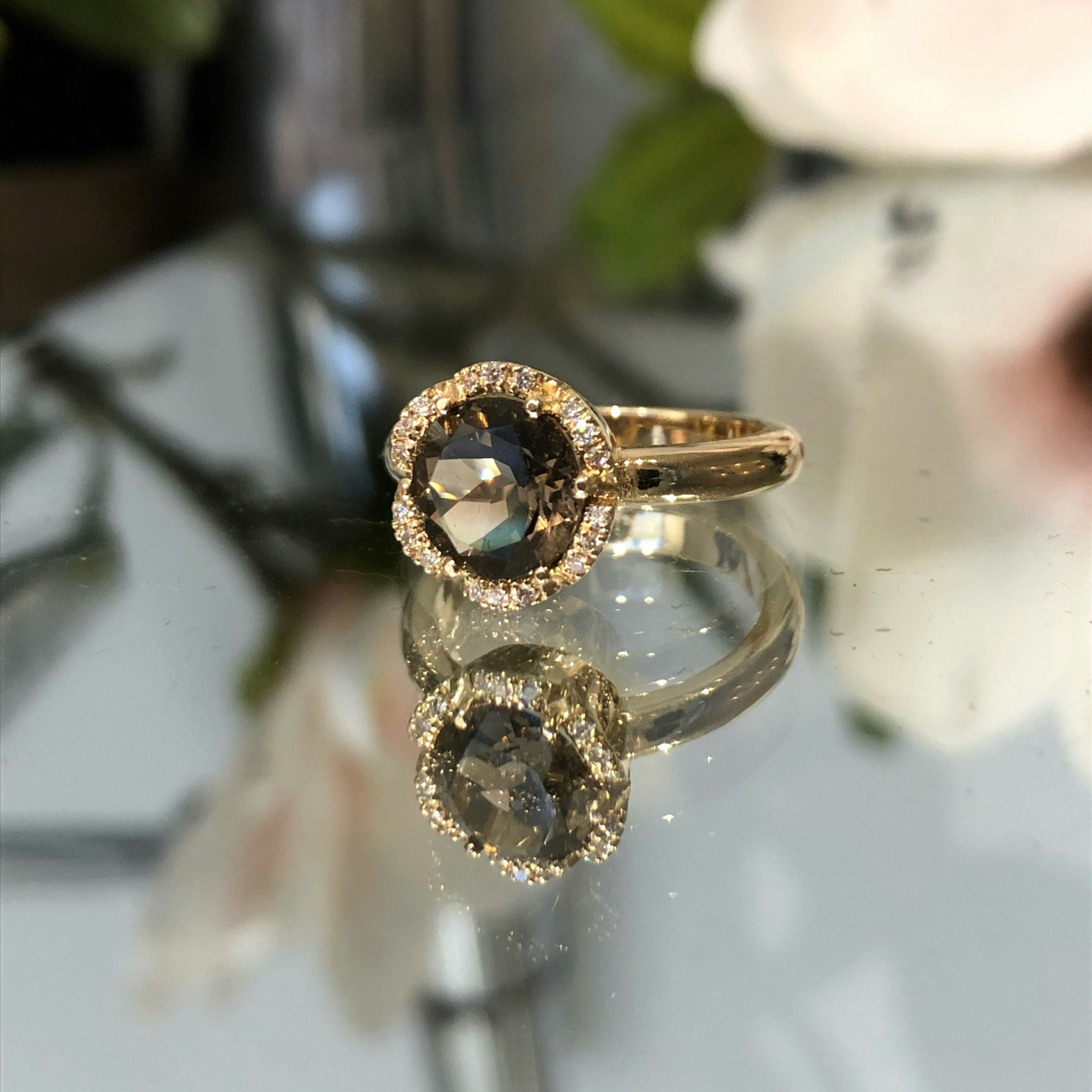 FLORAL BY Sofia Falk RING - Rökkvarts